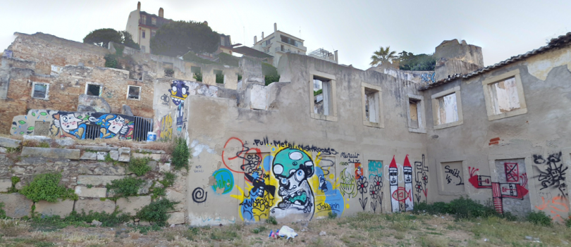 lissabon grafiti ruines